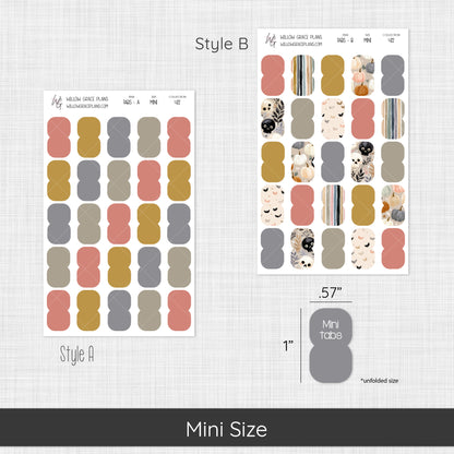 Blank Sticker Tabs (422)