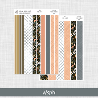 Washi Stickers | Midnight Meadow (109)