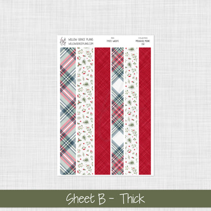 Washi Stickers | Mistletoe Magic - December 2026