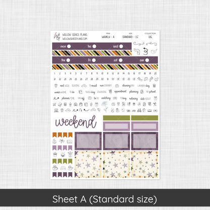 Weekly Sticker Kit | Not So Spooky (106)