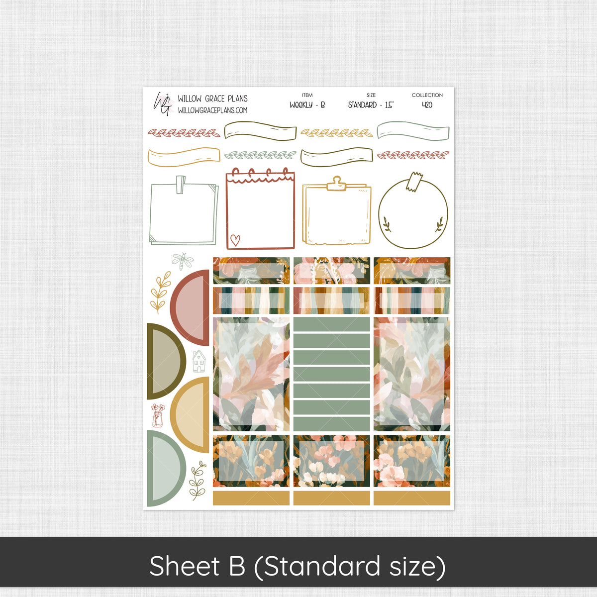 Weekly Sticker Kit (420)
