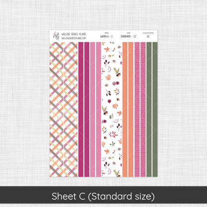Weekly Sticker Kit | Changing Seasons (111)