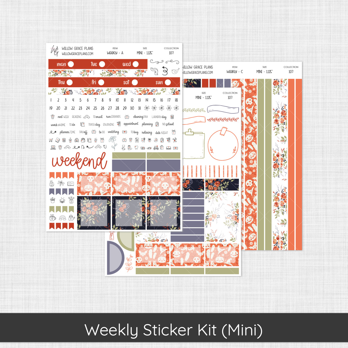 Weekly Sticker Kit | Feeling Witchy (107)