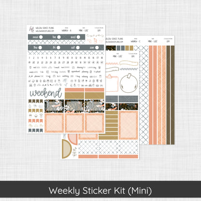Weekly Sticker Kit | Midnight Meadow (109)