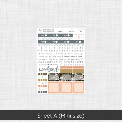 Weekly Sticker Kit | Midnight Meadow (109)