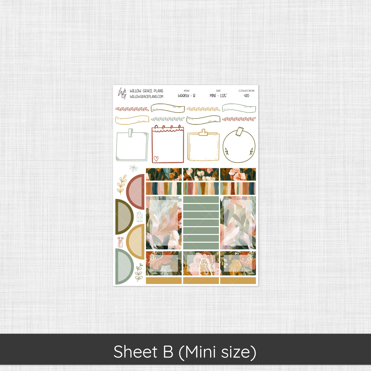 Weekly Sticker Kit (420)