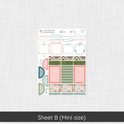 Weekly Sticker Kit | Coral Grove (103)