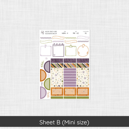 Weekly Sticker Kit | Not So Spooky (106)