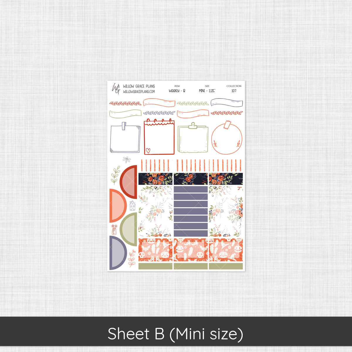 Weekly Sticker Kit | Feeling Witchy (107)