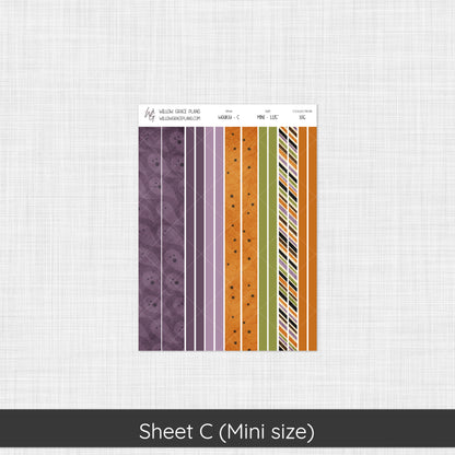 Weekly Sticker Kit | Not So Spooky (106)