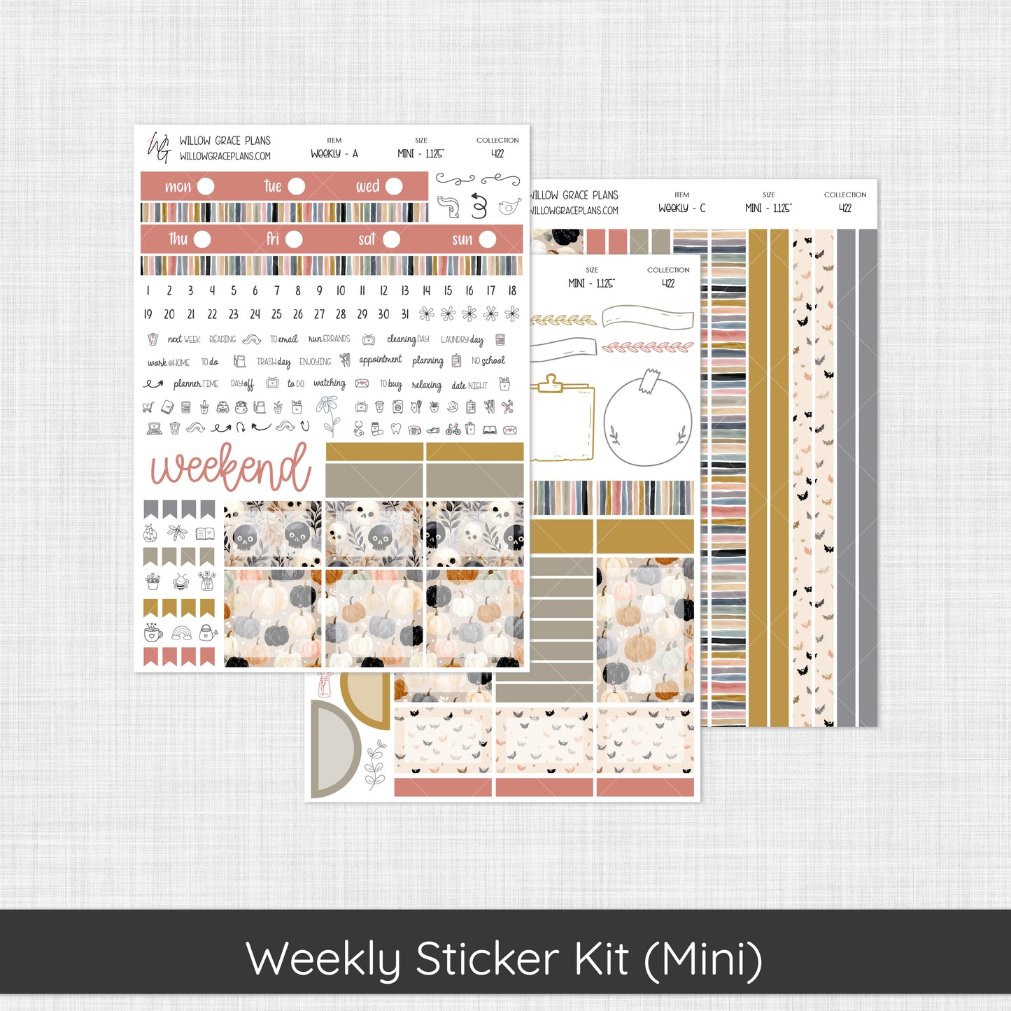 Weekly Sticker Kit (422)