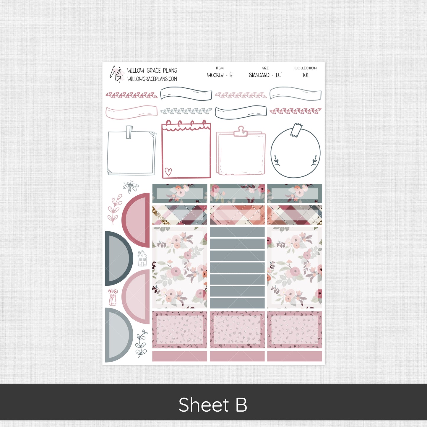 Weekly Sticker Kit (101)