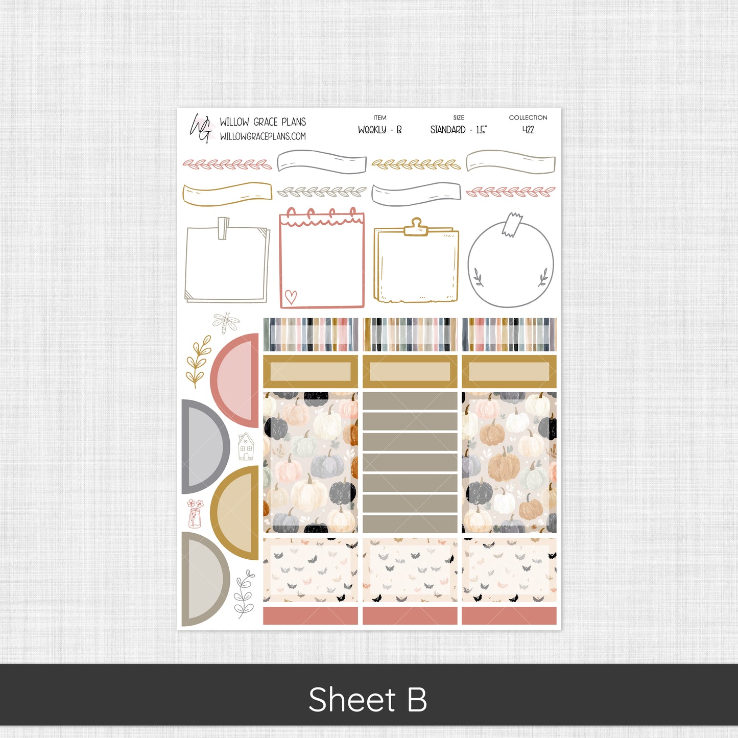 Weekly Sticker Kit (422)