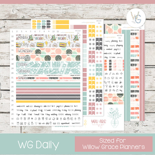 Daily Planner Stickers | Retro Vibes