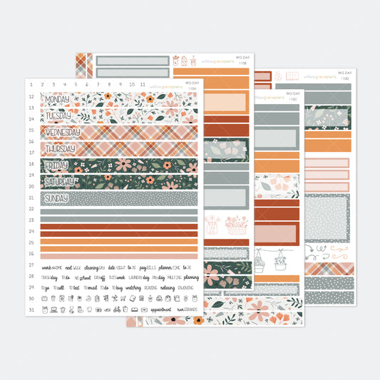 Daily Planner Stickers | Common Thread