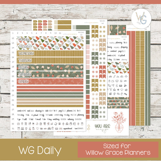 Daily Planner Stickers | Merry Pines