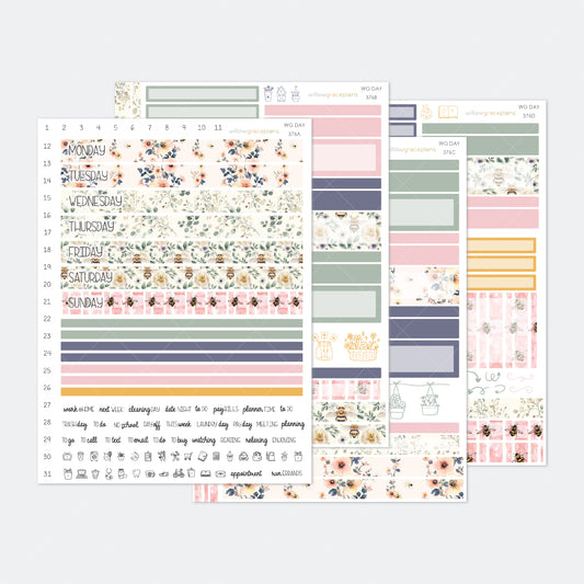 Daily Planner Stickers | Wild Honey