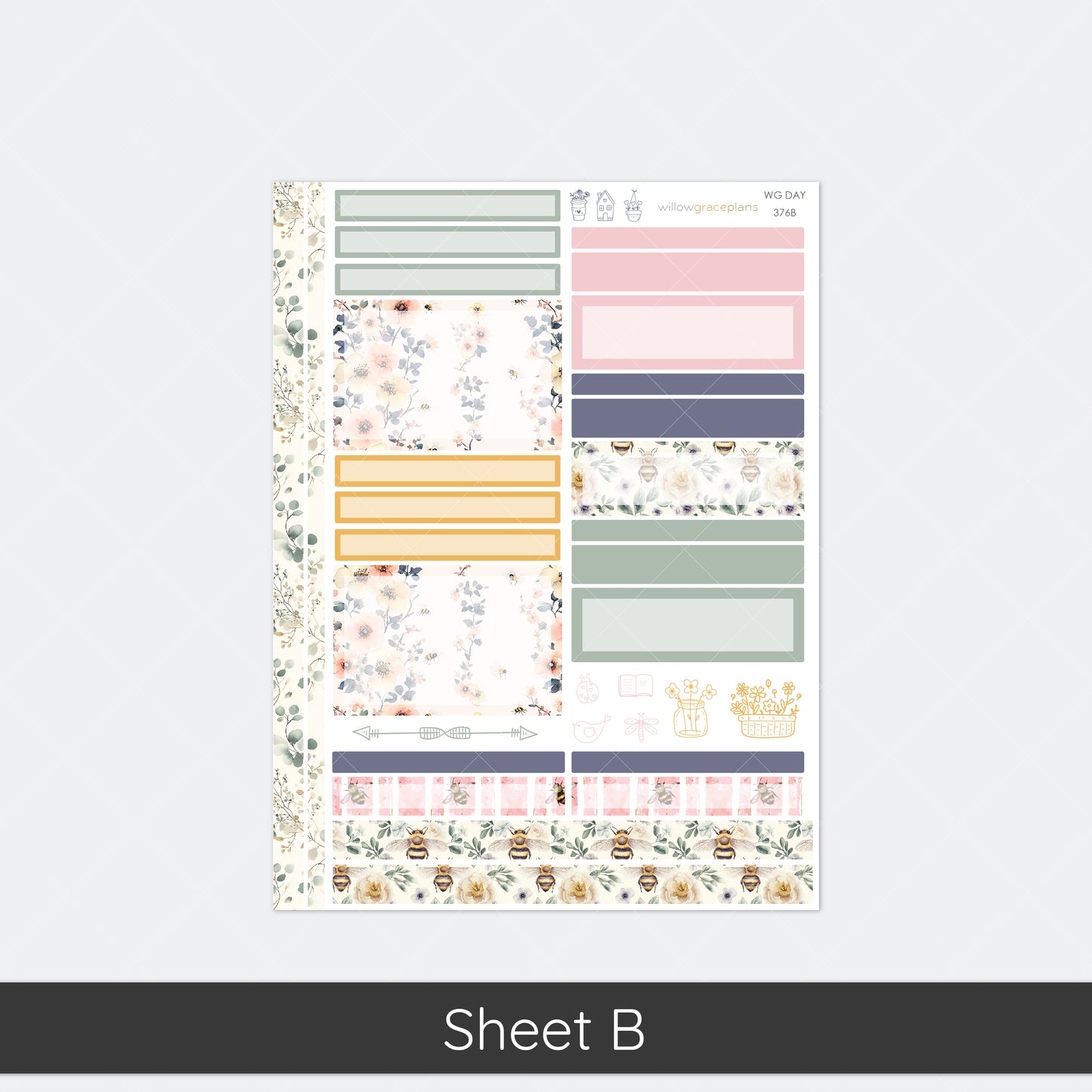 Daily Planner Stickers | Wild Honey