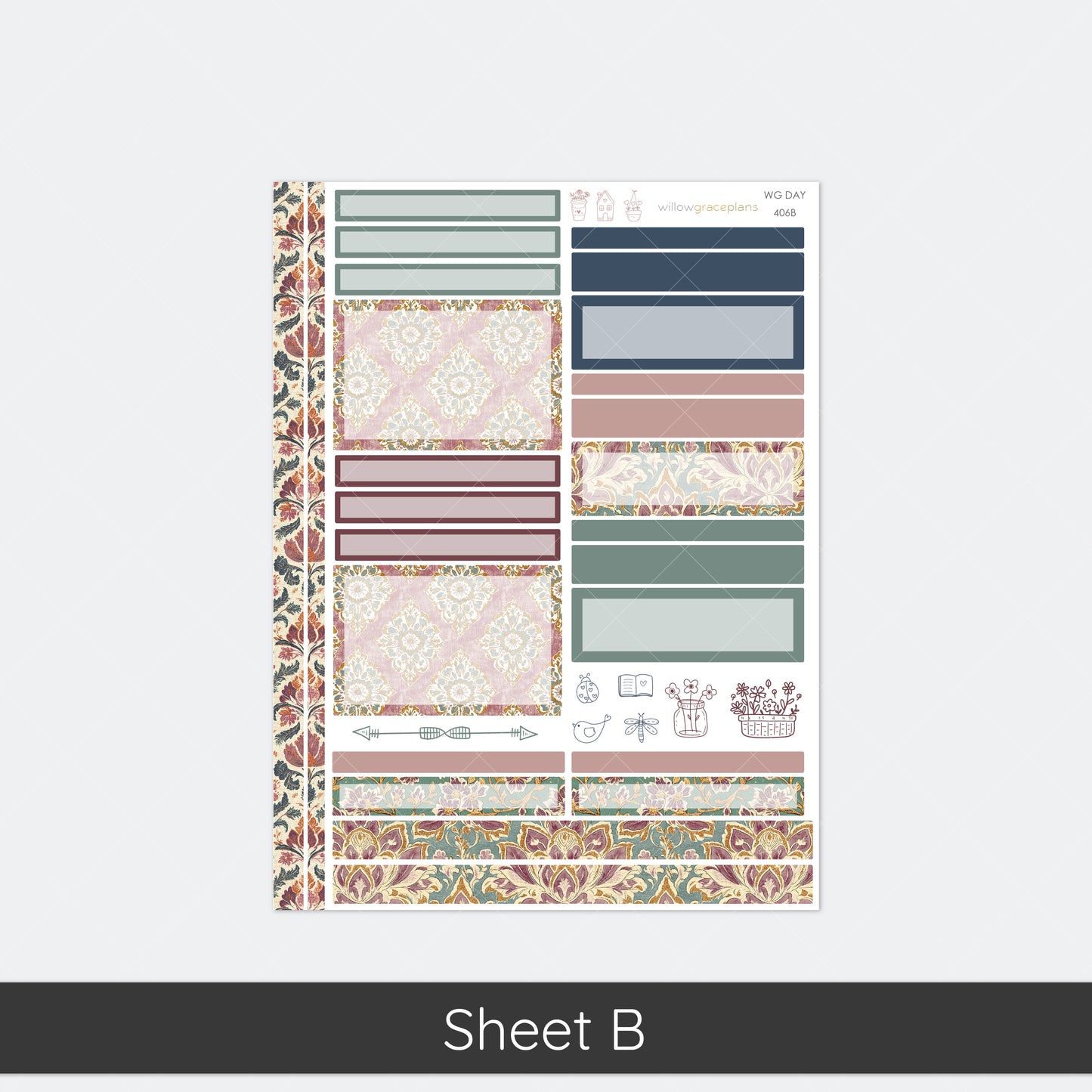 Daily Planner Stickers | Tapestry