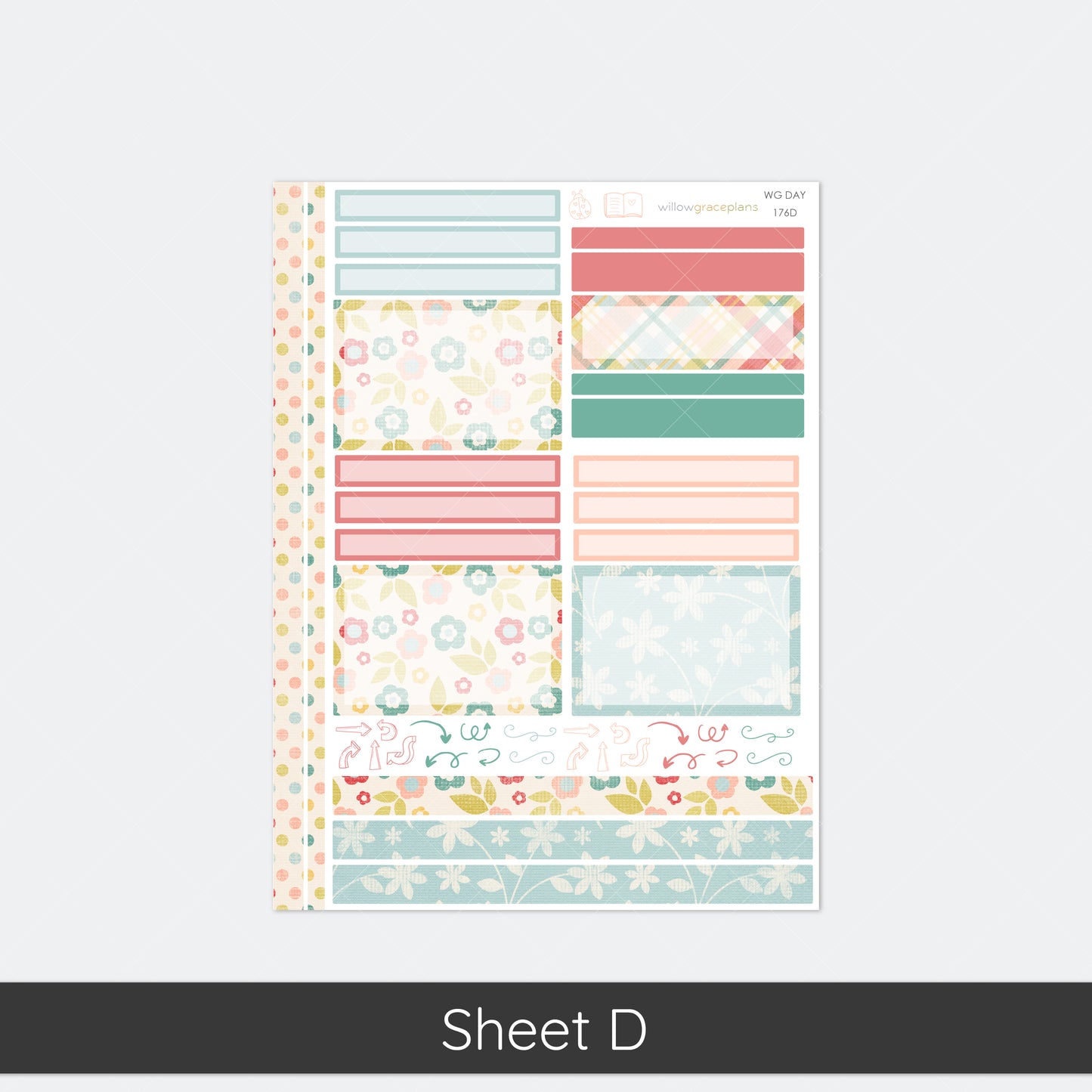 Daily Planner Stickers | Garden Picnic