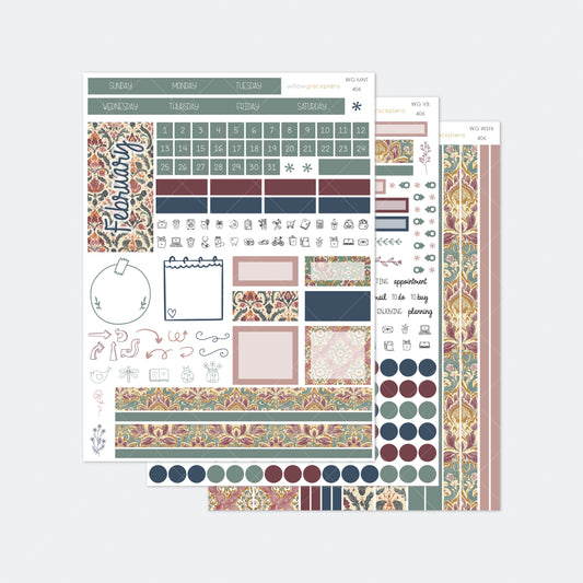 Monthly Planner Stickers | Tapestry