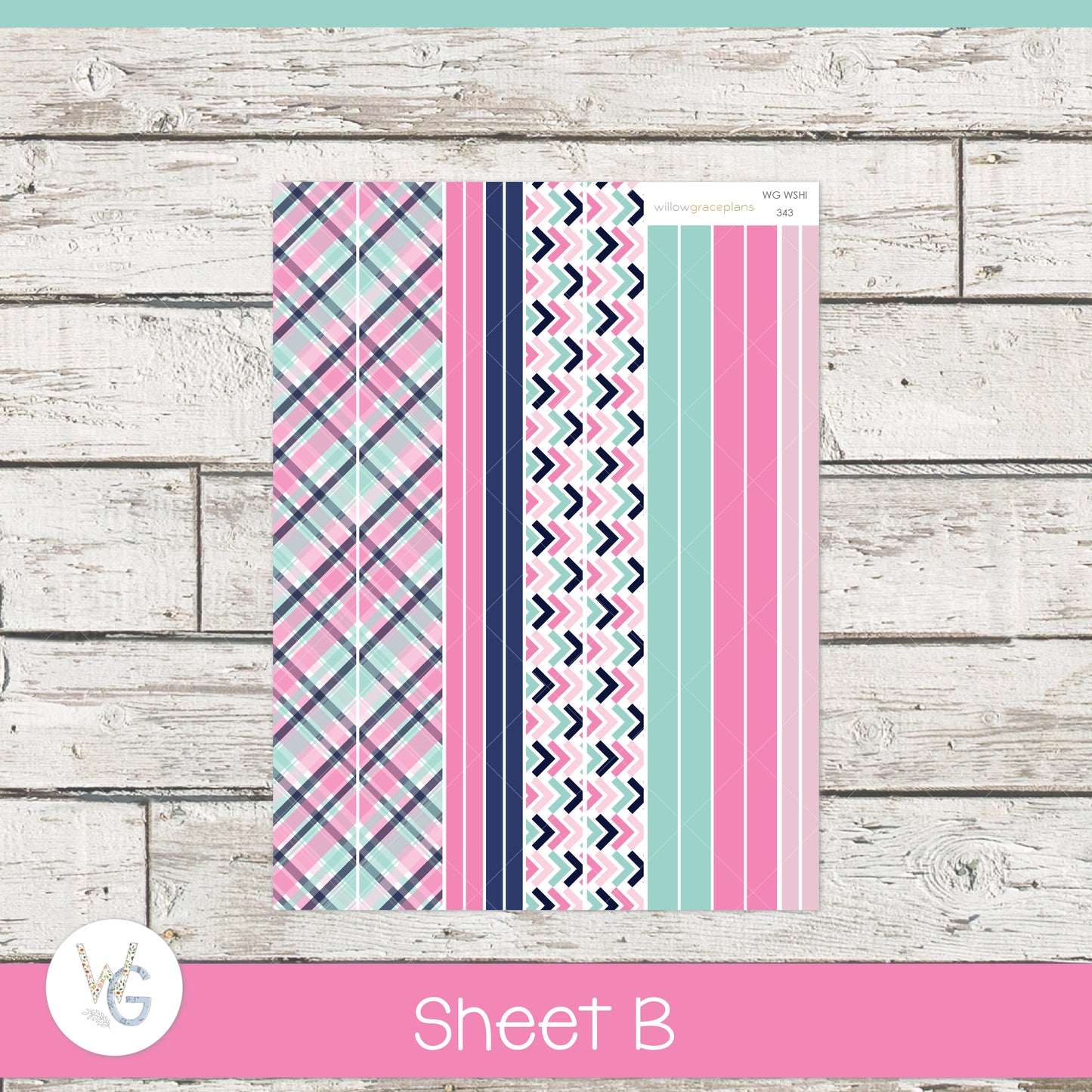 Monthly Planner Stickers | Preppy Pop