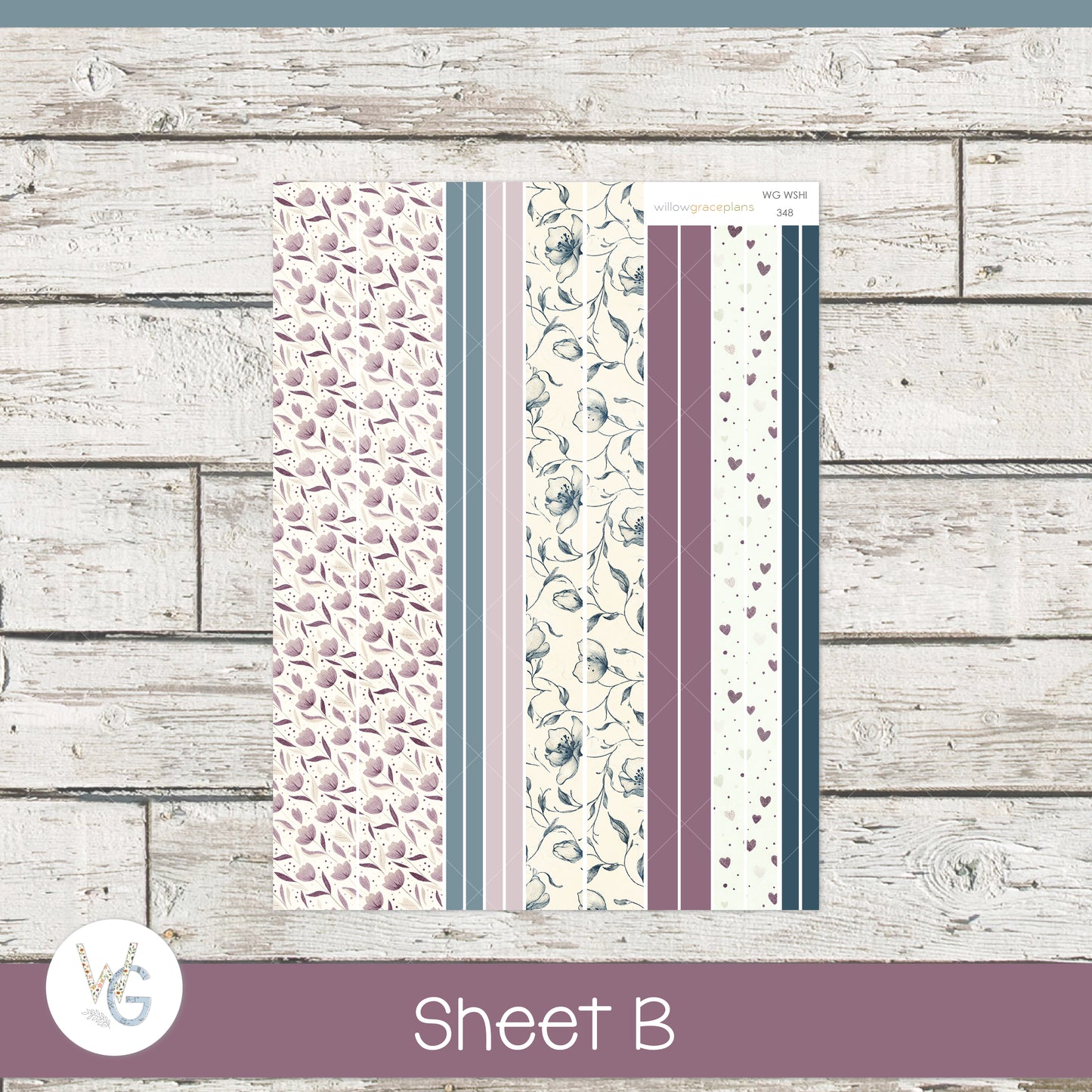 Monthly Planner Stickers | Winter Romance