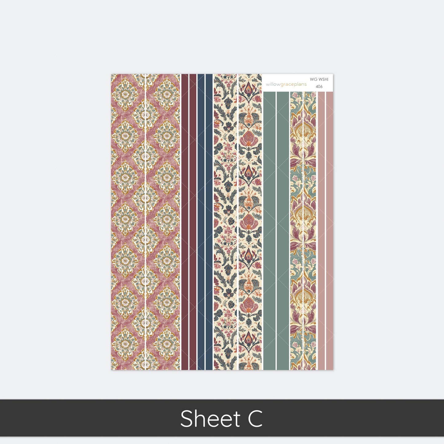 Monthly Planner Stickers | Tapestry