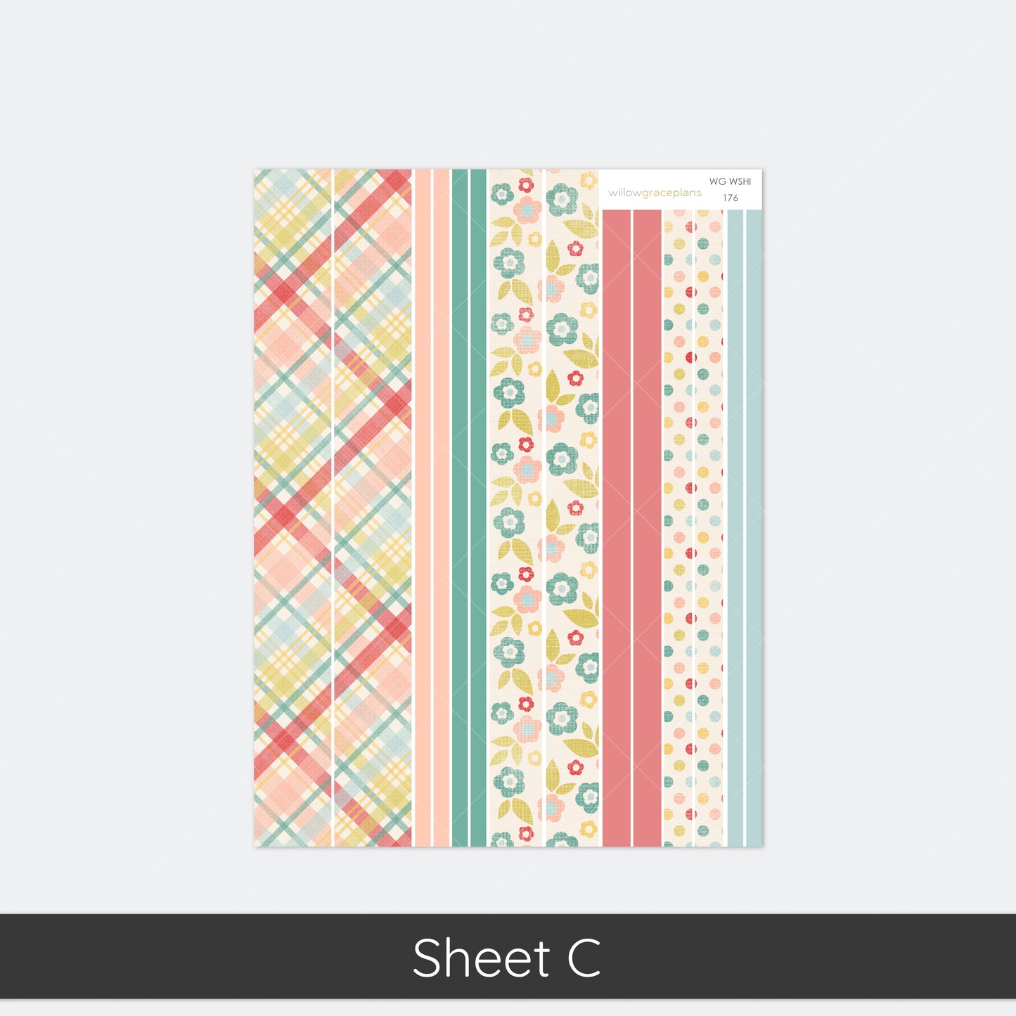 Monthly Planner Stickers | Garden Picnic