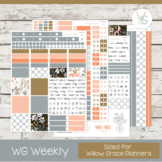 Weekly Planner Stickers | Fox Hallow