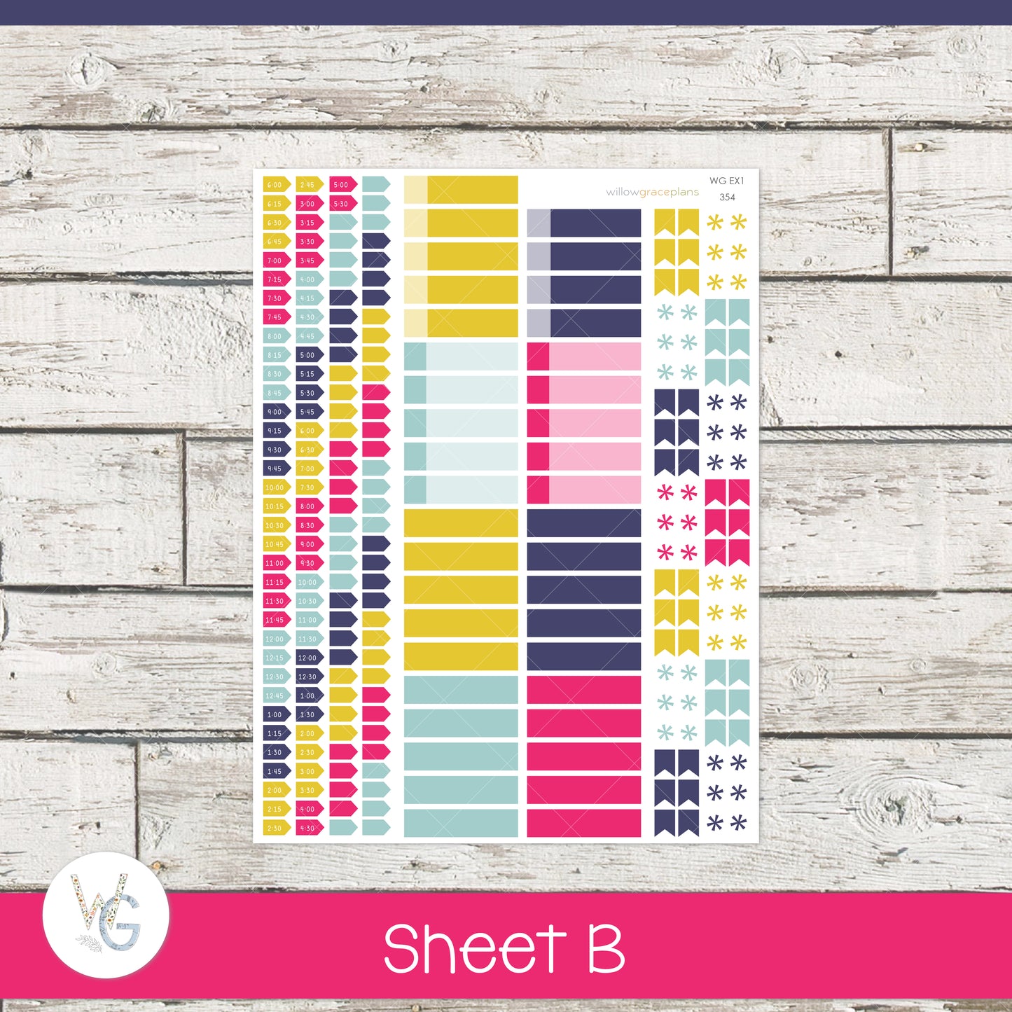 Weekly Planner Stickers | Back to School