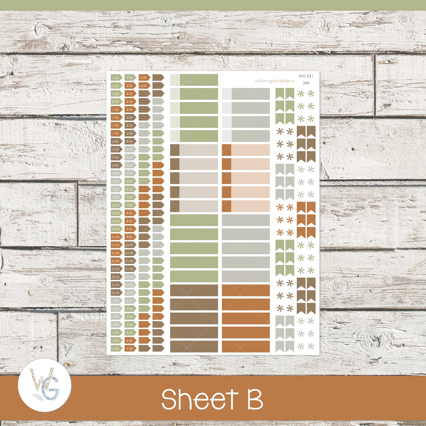 Daily Planner Stickers | Autumn Leaves