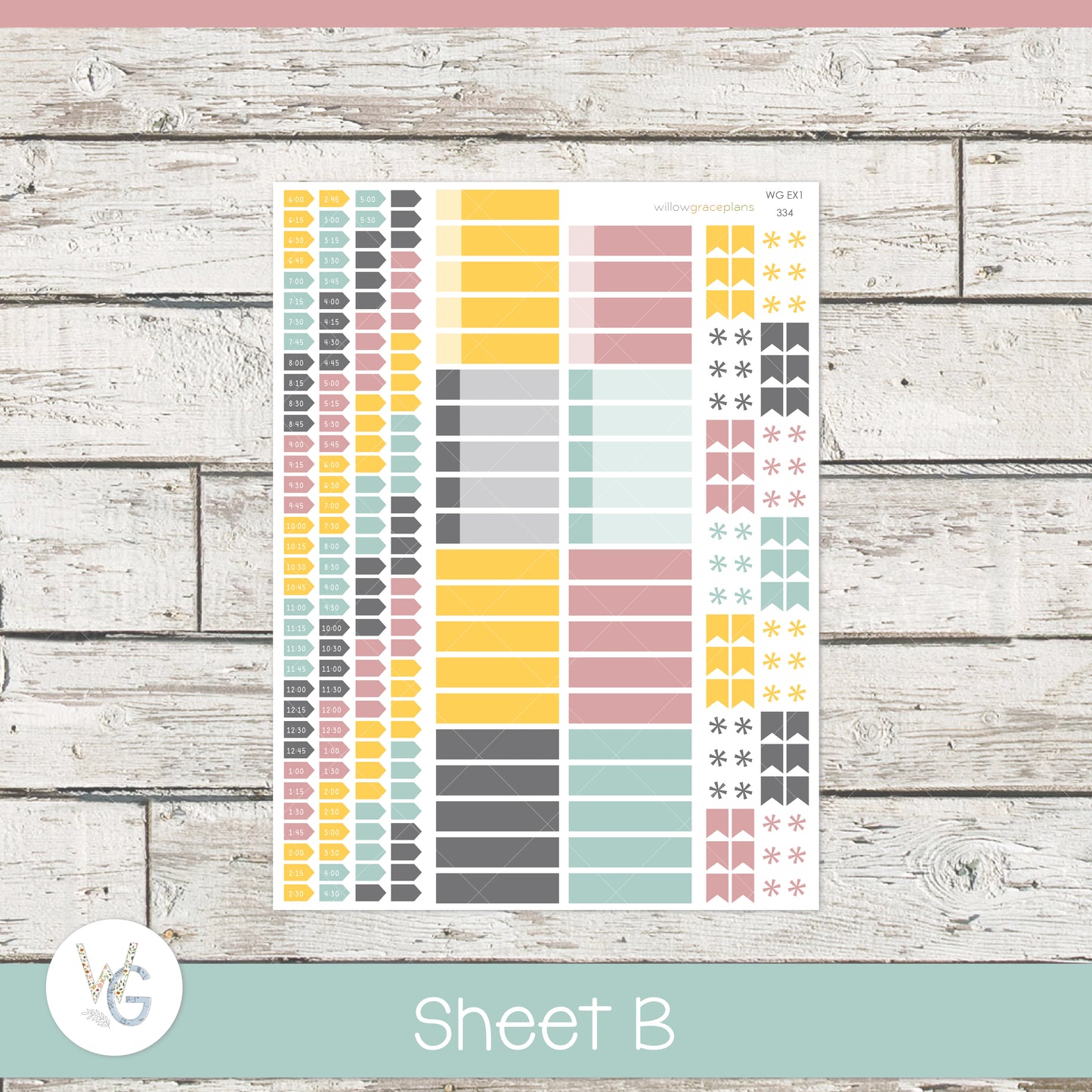 Daily Planner Stickers | Retro Vibes