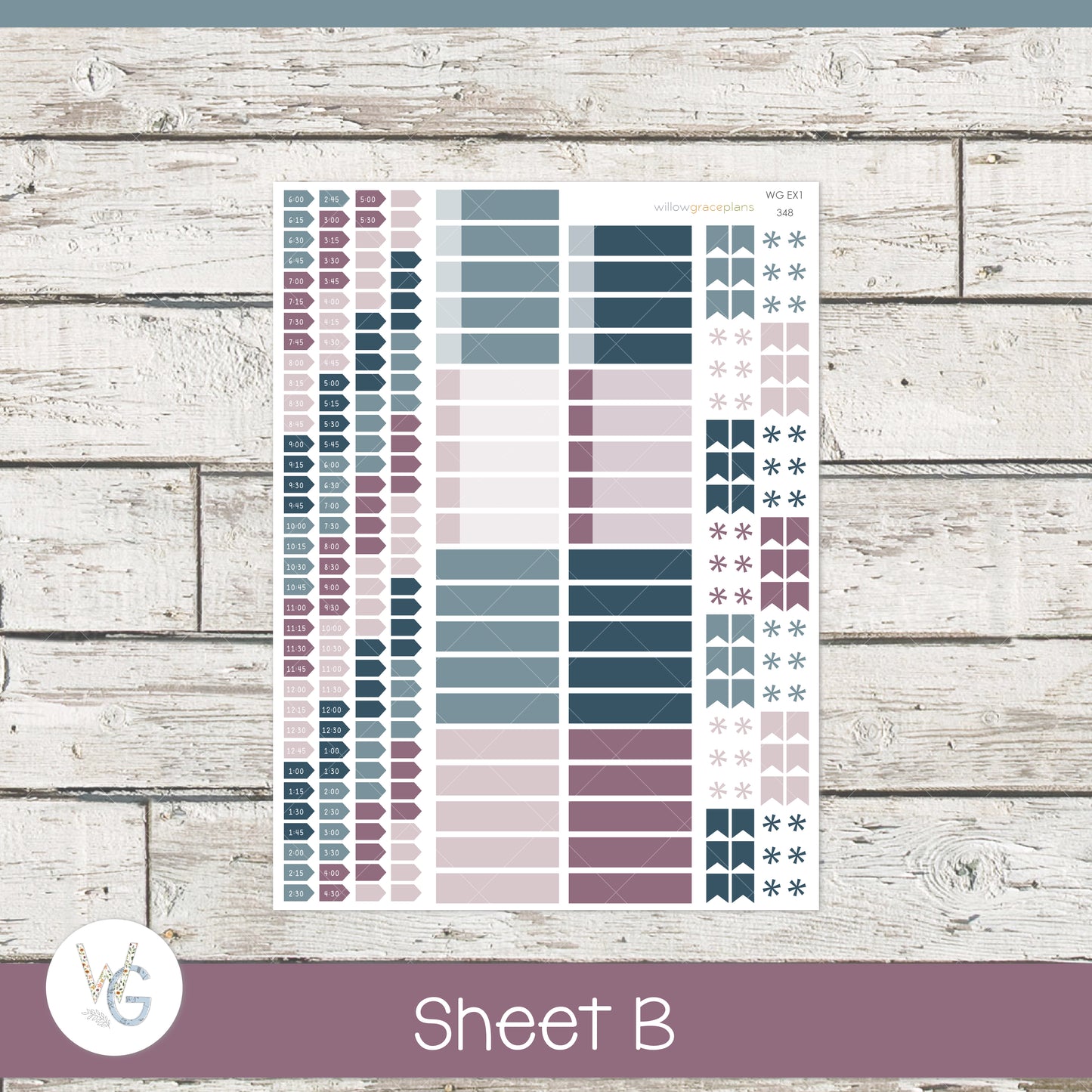 Daily Planner Stickers | Winter Romance