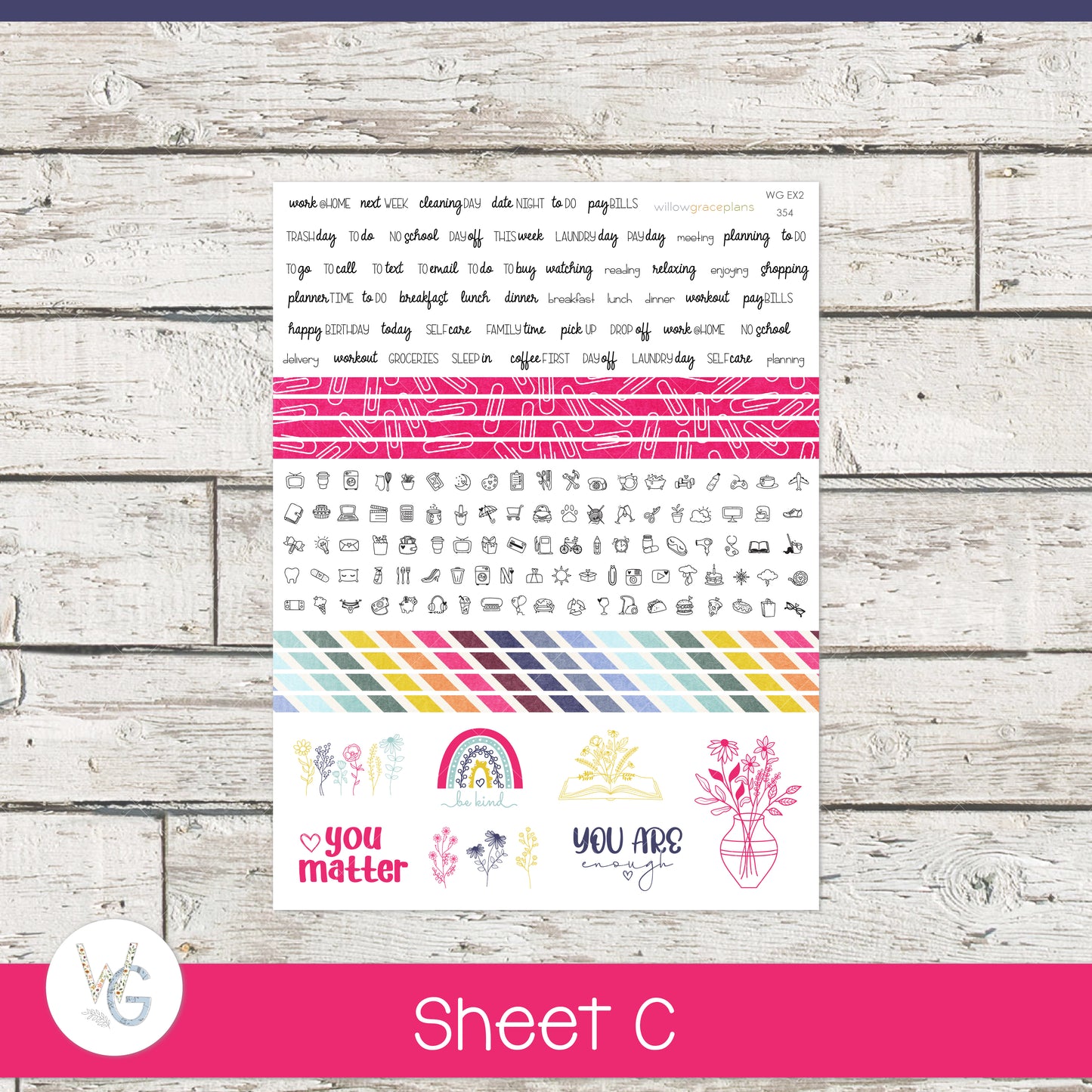 Daily Planner Stickers | Back to School