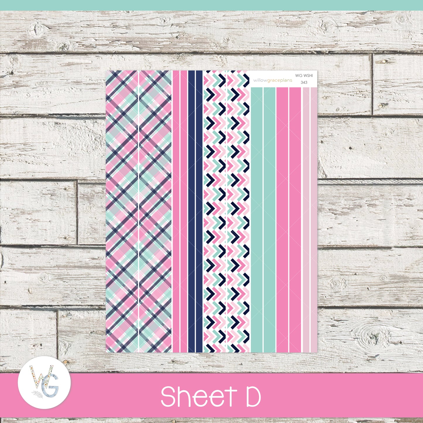 Daily Planner Stickers | Preppy Pop