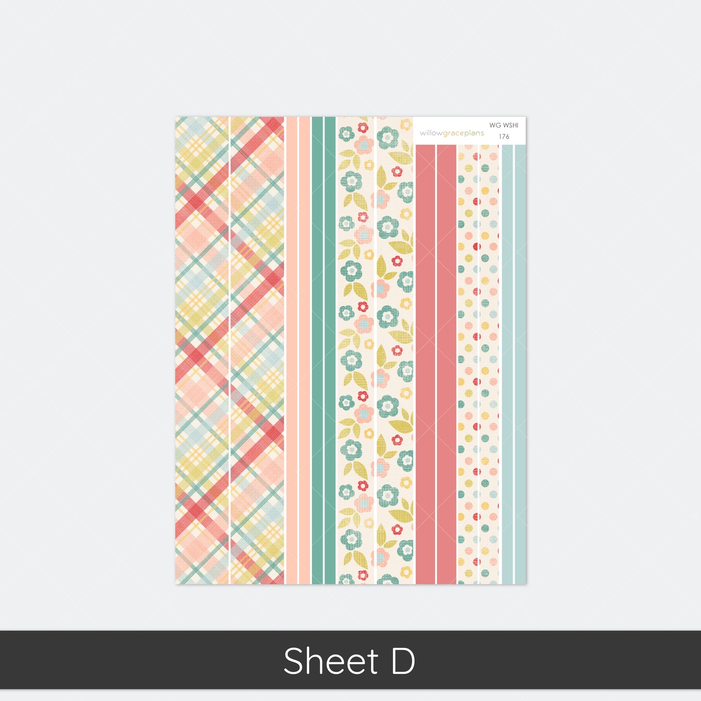 Weekly Planner Stickers | Garden Picnic