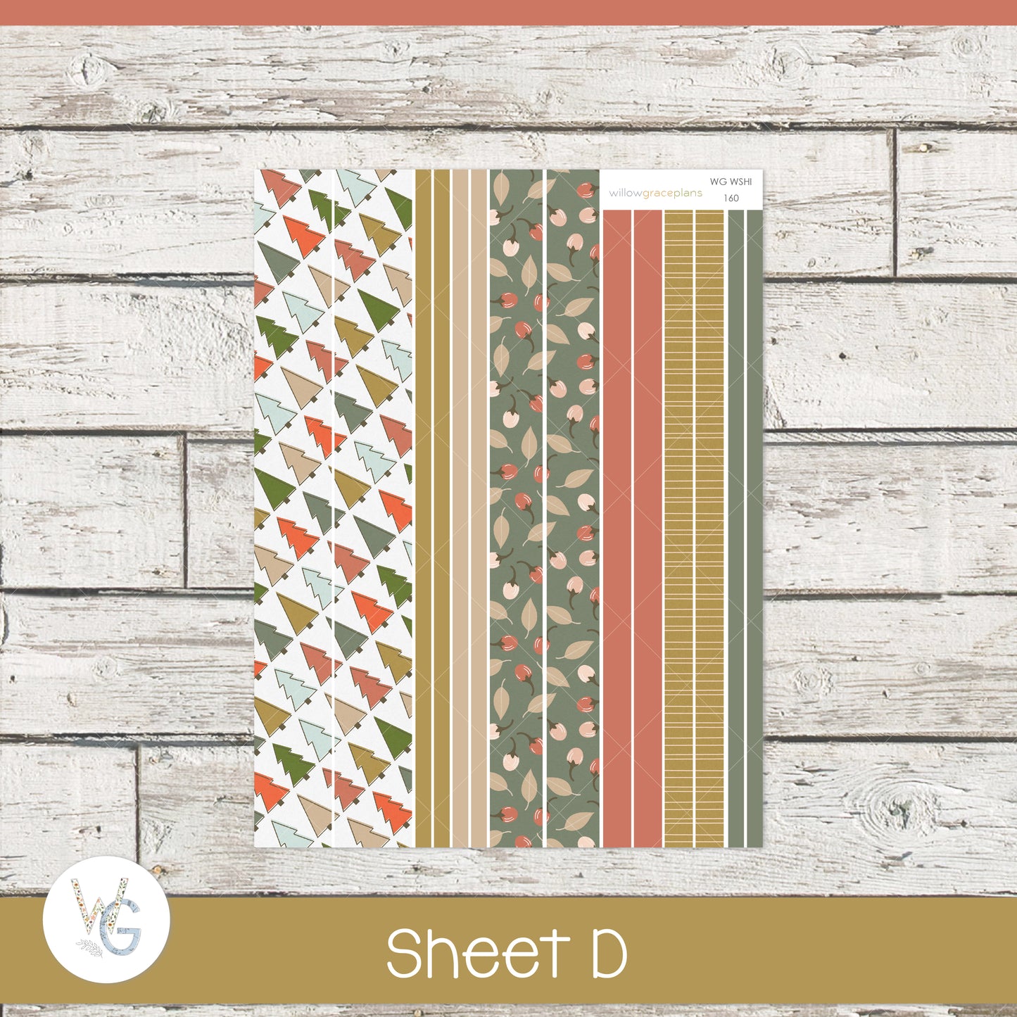 Weekly Planner Stickers | Merry Pines