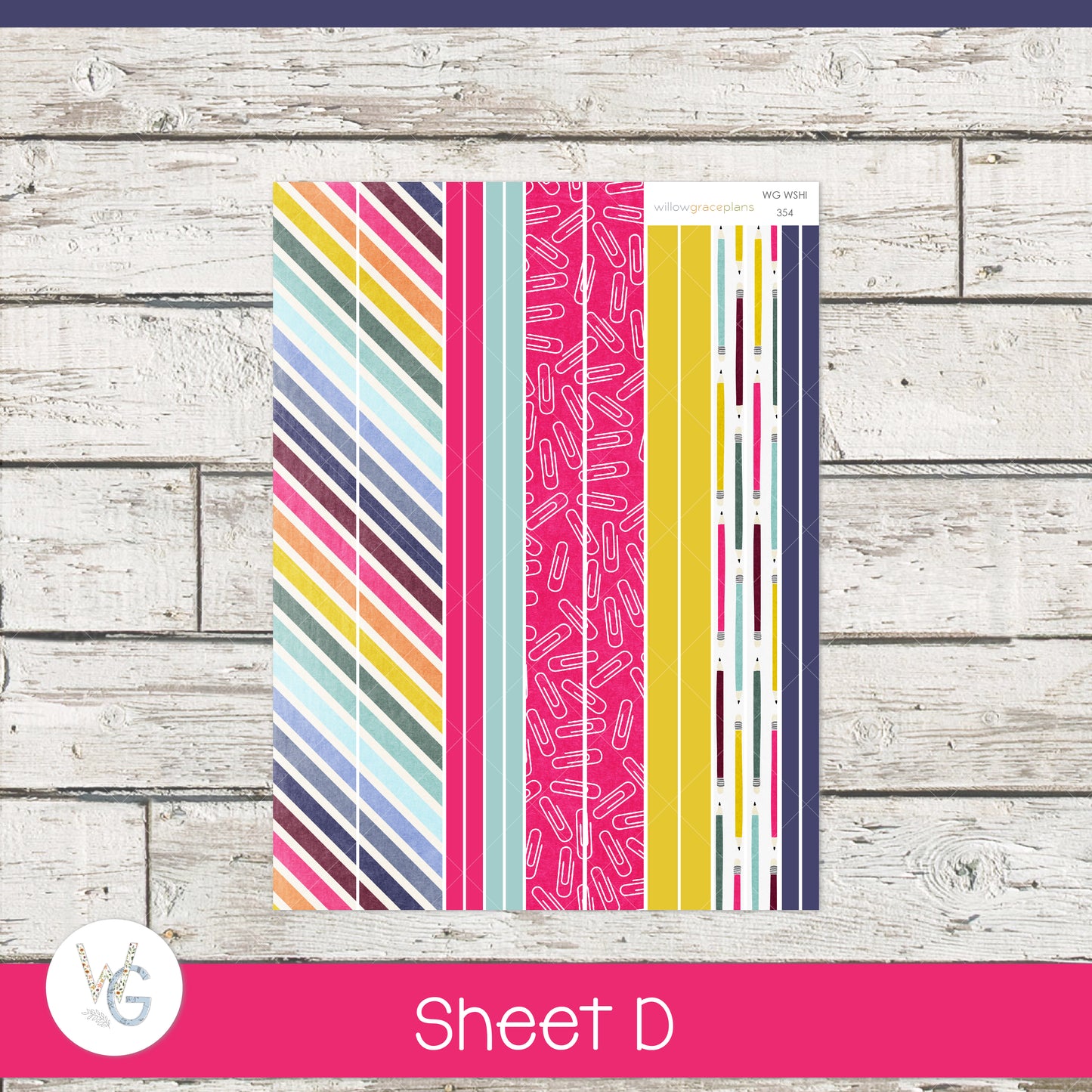 Weekly Planner Stickers | Back to School