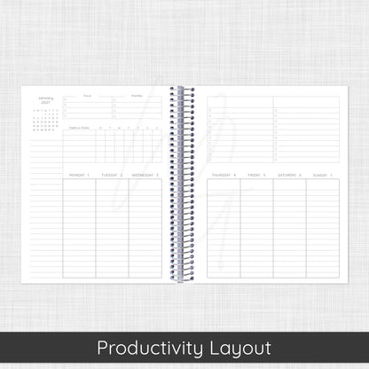 Bloom Month + Week Planner