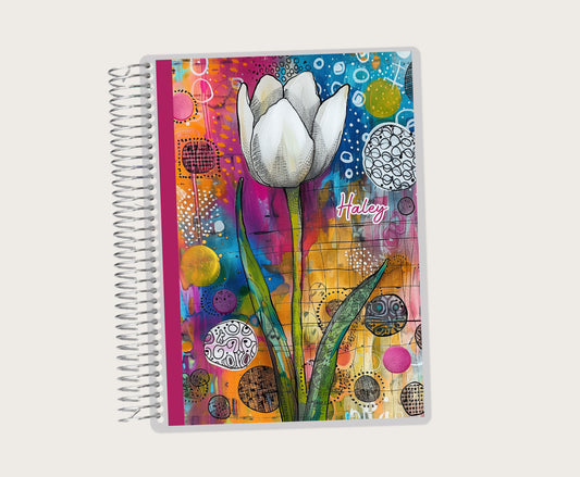 Bright Tulips | Month + Week + Day Planner