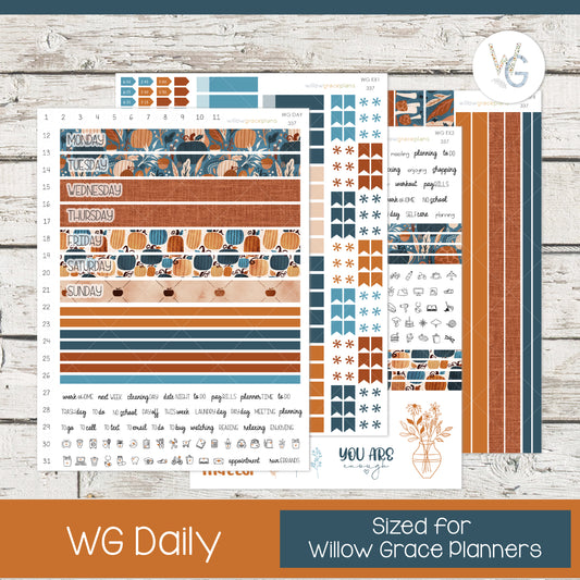 Willow Grace Planner Stickers - Daily Planner Stickers | WGD-337