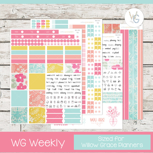 Willow Grace Planner Stickers - Weekly Planner Stickers | WGW-102
