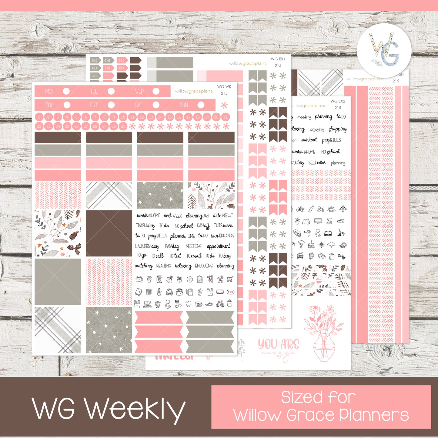 Winter Berry Complete Sticker Collection