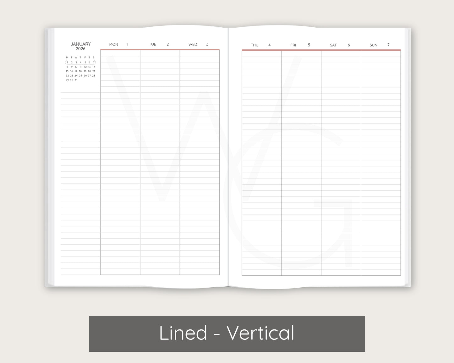 Evening Walk Signature Planner