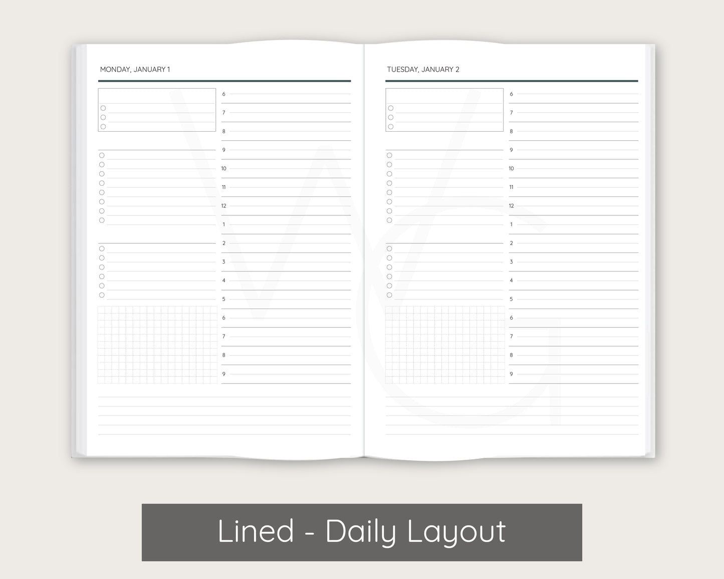 Evening Walk Signature Planner
