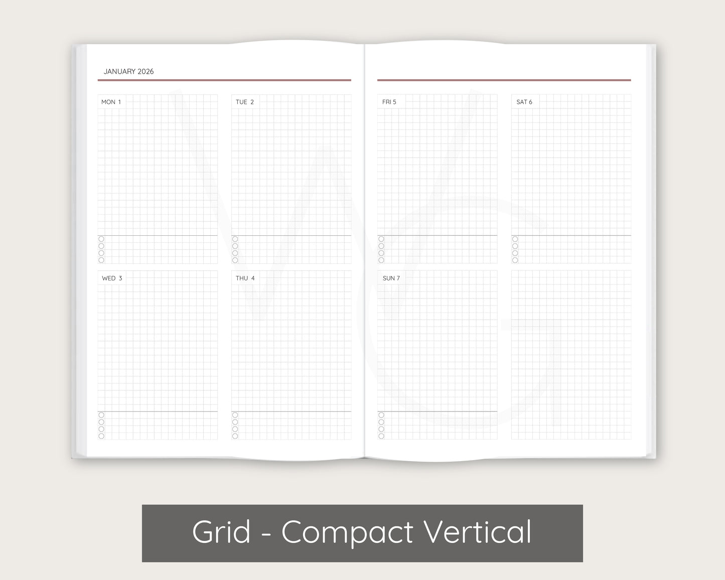Geometric Signature Planner | Designed by Bri