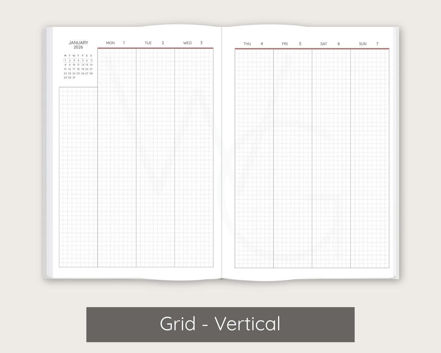 Geometric Signature Planner | Designed by Bri