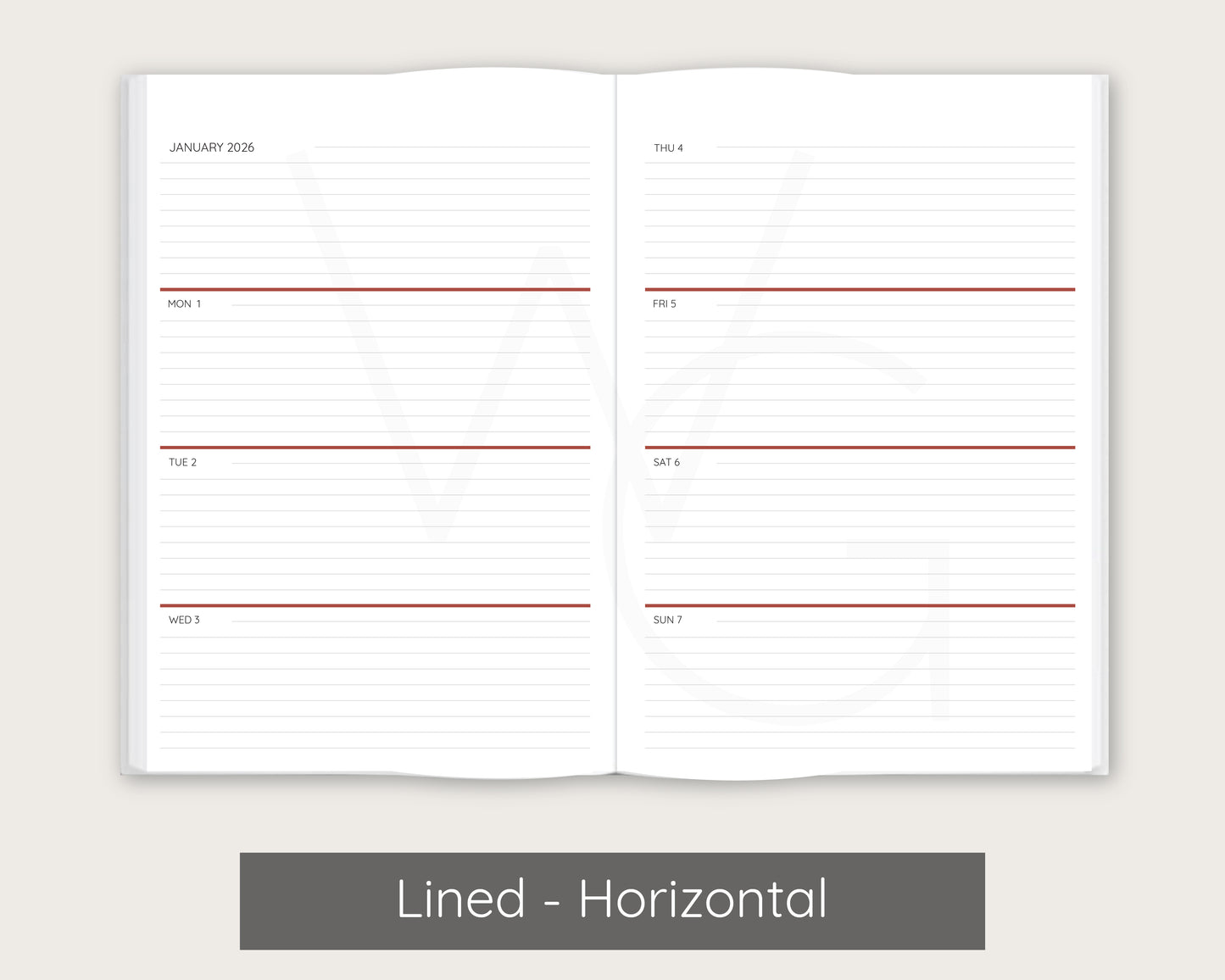 Homegrown Signature Planner