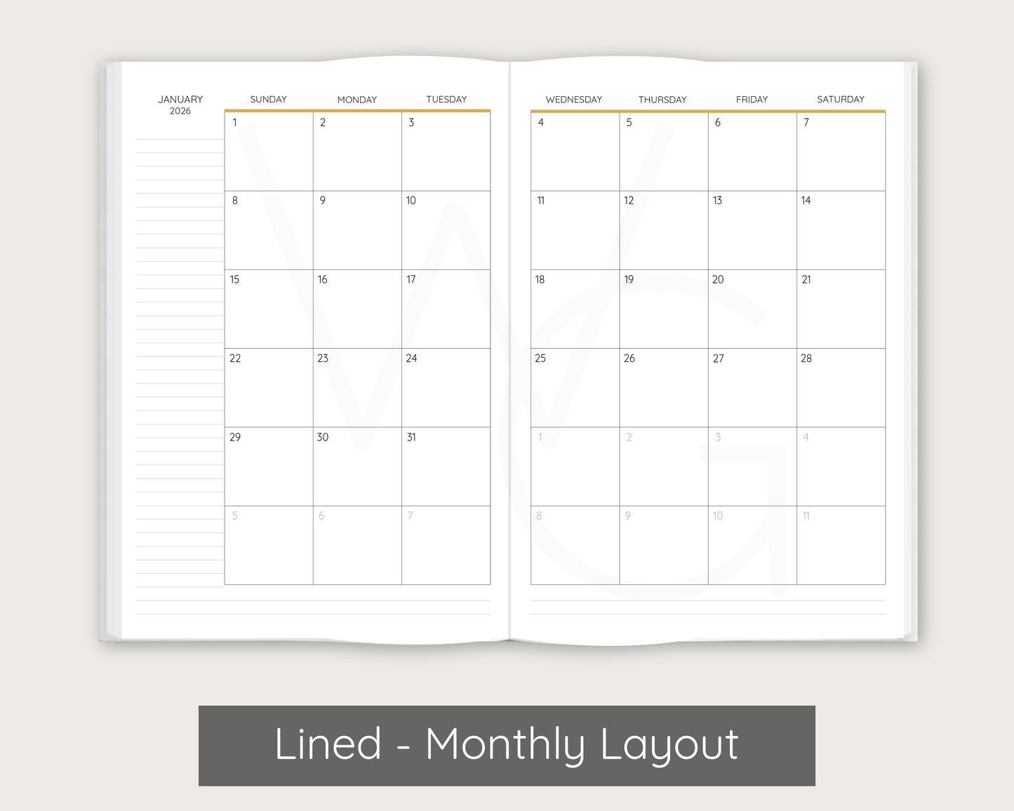 Dahlia - Honey Signature Planner